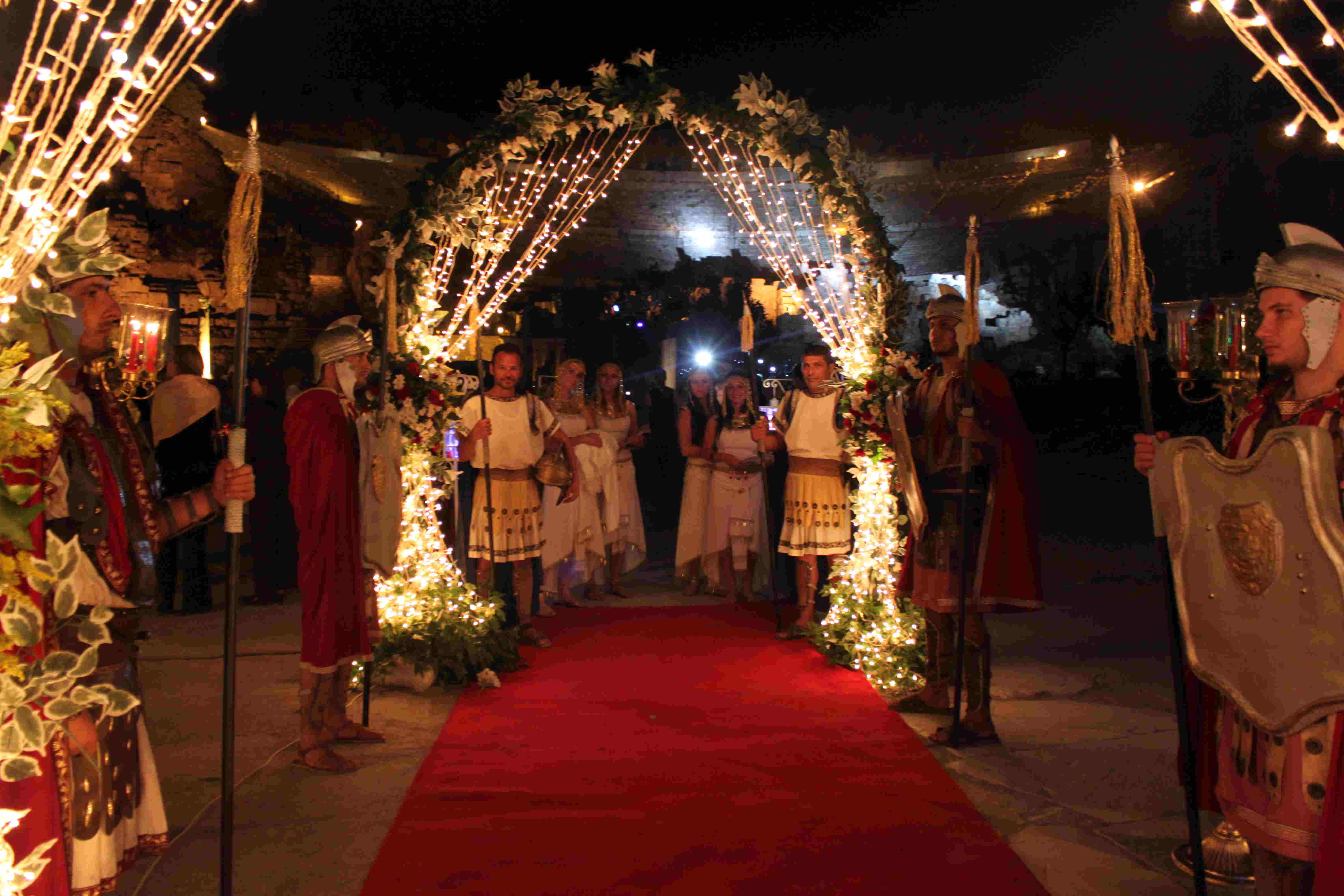 Luxury hotel welcome event organized by I.T.S in Turkey