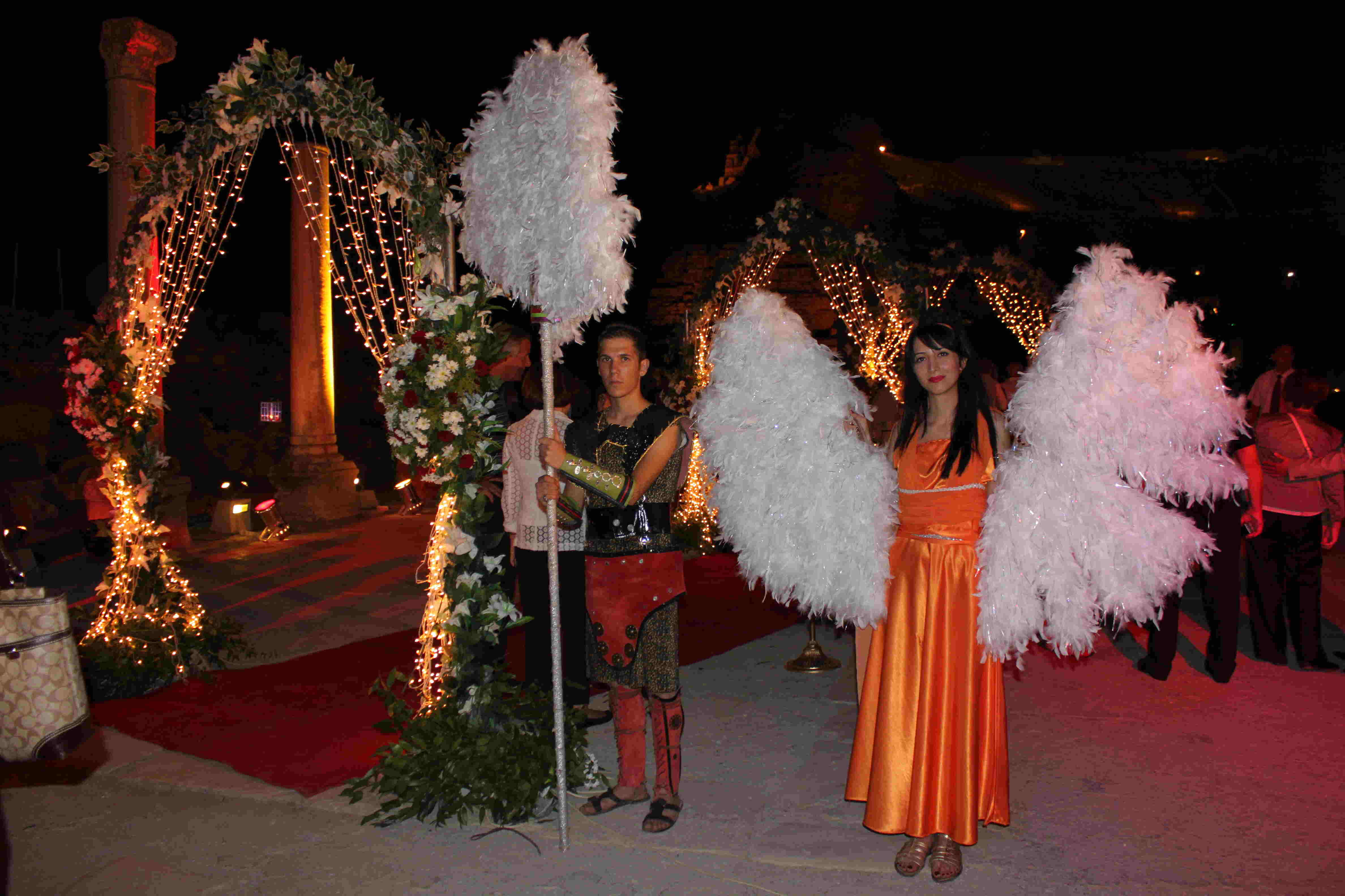 Luxury evening entertainment at a premium hotel event