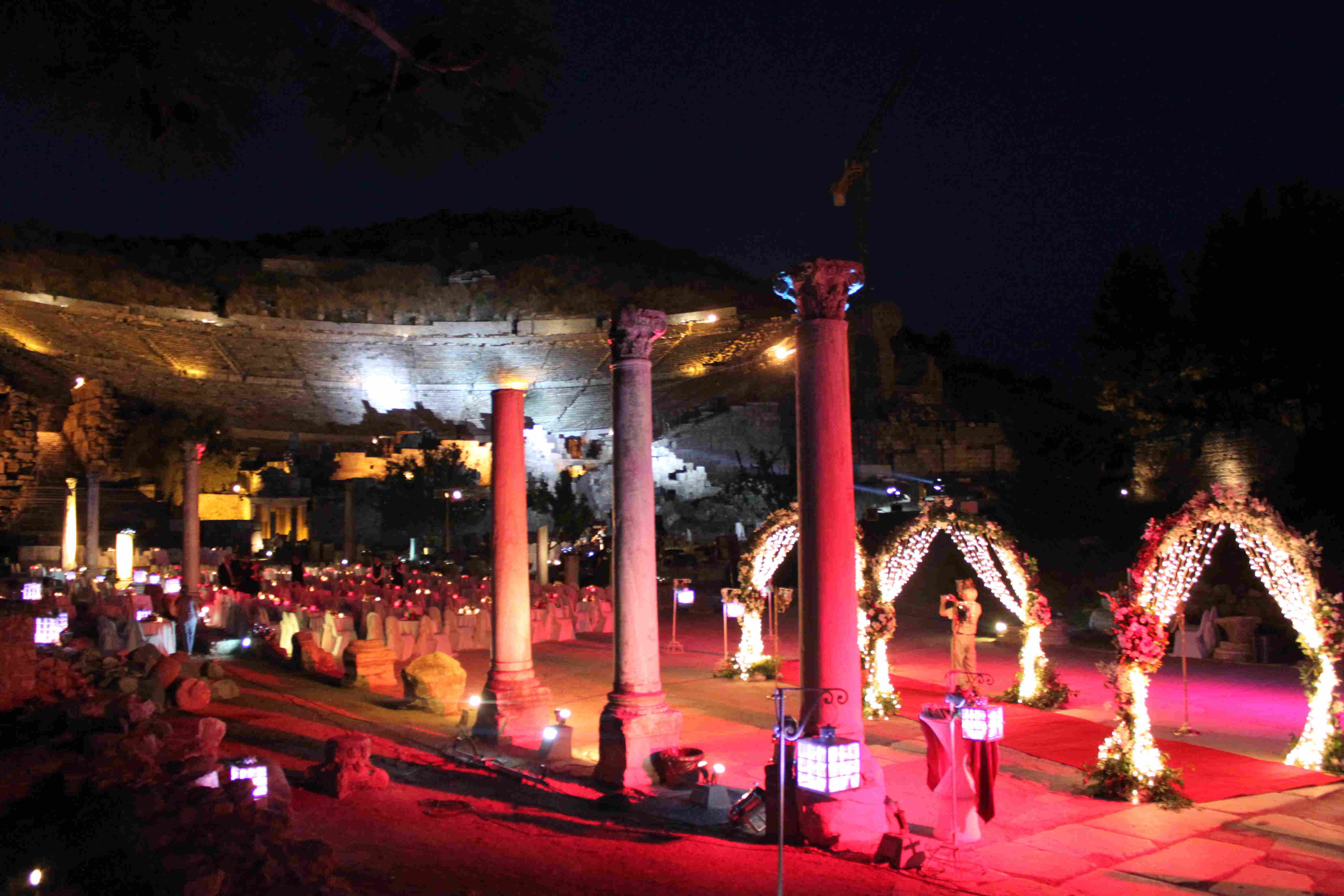 Exclusive gala dinner and outdoor hospitality experience by I.T.S